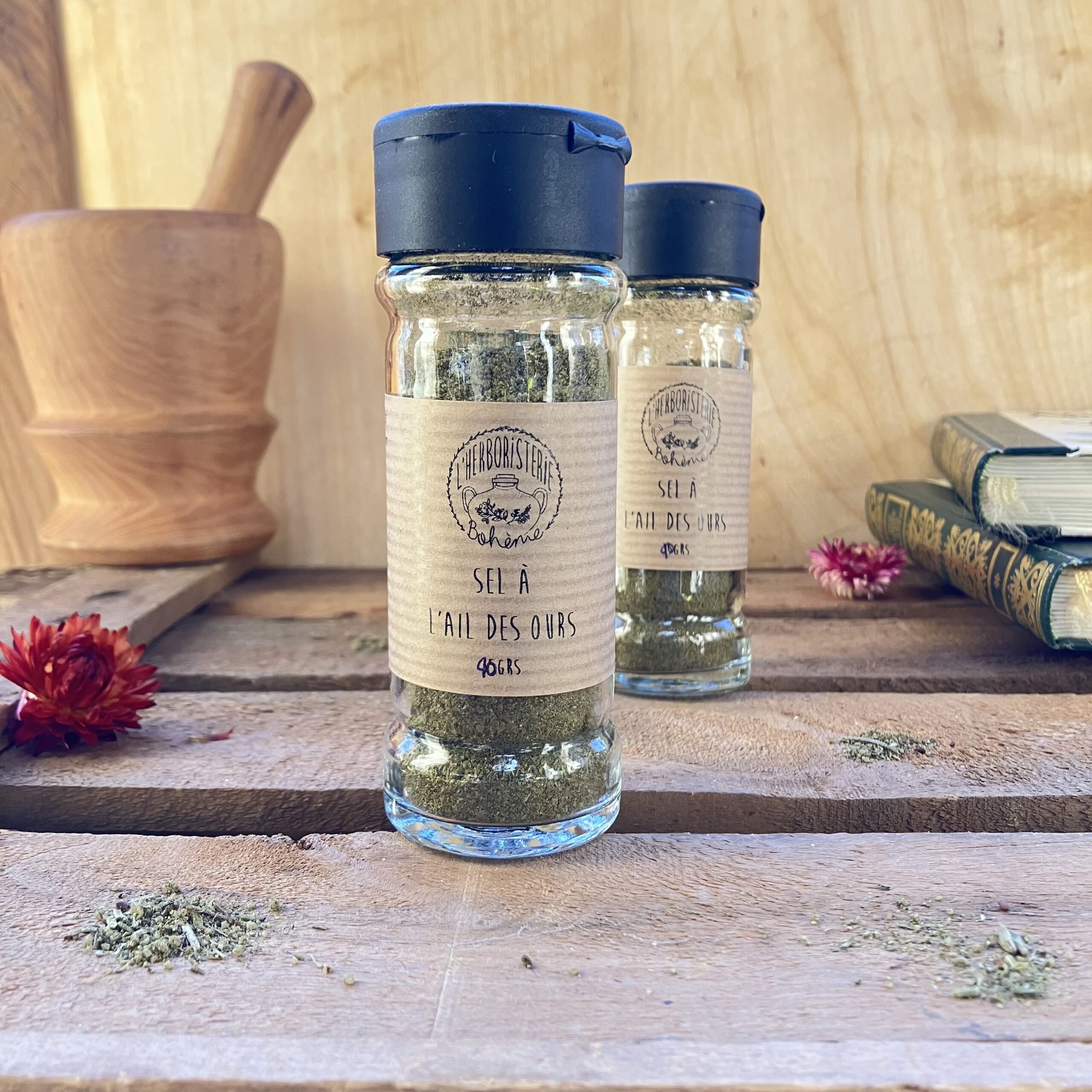 Le sel à l'ail des ours